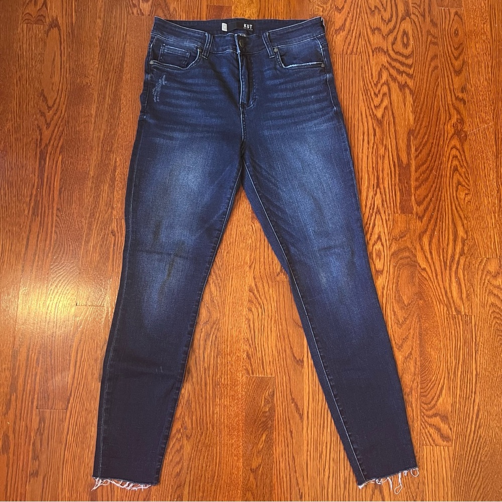 Kut from the Kloth Connie High Rise Ankle Skinny Jeans, Size 8